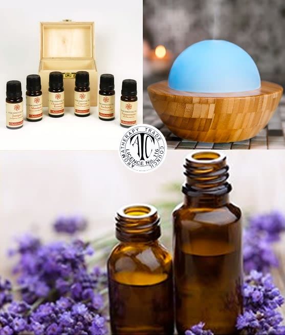 Assorted aromatherapy products at Baldwins