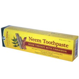 neem cinnamon toothpaste