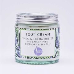 Laughing Bird Shea Butter Foot Cream With Mint, Rosemary & Tea Tree