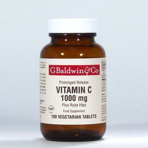 Baldwins Vitamin C 1000mg Plus Rosehips