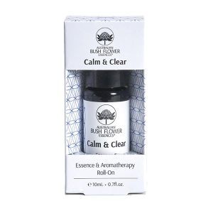 Australian Bush Flower Essences Calm & Clear Aromatherapy Roll-On 10ml