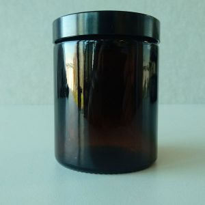 Wide Mouth Jar Amber 180ml