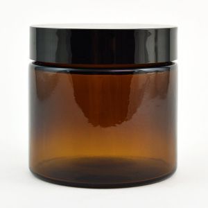 Wide Mouth Jar Amber 250ml