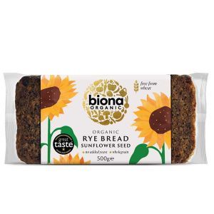 Biona Organic Sunflower Seed Rye Bread 500g