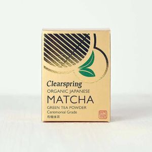 Clearspring Organic Matcha Green Tea Powder Ceremonial Grade 30g