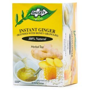 Dalgety Instant Ginger (Blended with Honey Granules) Tea 18 Tea Bags