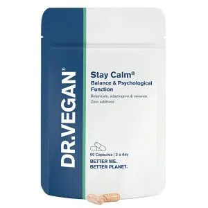 Dr. Vegan Stay Calm Manage Stress & Anxiety 60 capsules