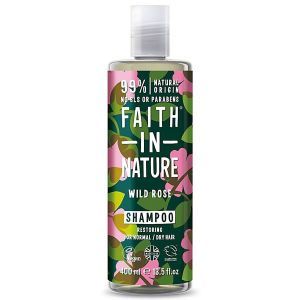 Faith In Nature Organic Wild Rose Shampoo 400ml