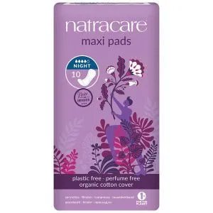 Natracare Maxi Pads X 10 (night Time)