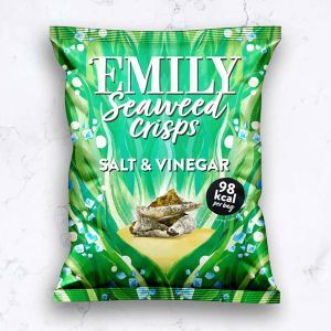 EMILY Salt & Vinegar Seaweed Crisps 18g