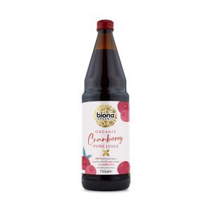 Biona Pure Organic Cranberry Juice 750ml
