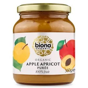 Biona Organic Apple Apricot Puree 360g