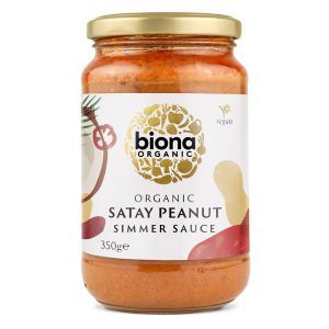 Biona Organic Satay Peanut Simmer Sauce 350g