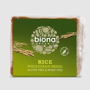 Biona Organic Gluten and Wheat Free Wholegrain Rice Bread 500g