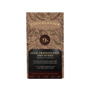 Chocolarder Gold, Frankincense & Myrrh 70g