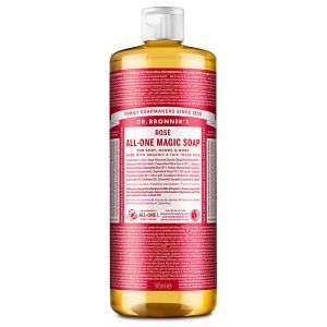 Dr Bronner Rose Liquid Soap 944ml