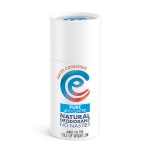 Earth Conscious Natural Pure Unscented Deodorant 60g