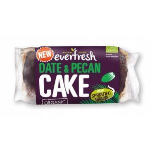 Everfresh Organic Date & Pecan cake 350g