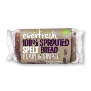 Everfresh Organic Sprouted Spelt Bread 400g