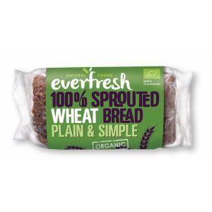 Everfresh Organic 100% Sprouted Wheat bread 400g