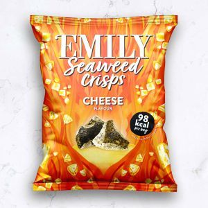 EMILY Seaweed Crisps Cheese Flavour 18g