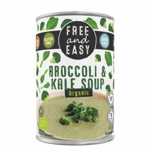 Free and Easy Broccoli & Kale Soup (Organic) 400g