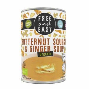 Free and Easy Butternut Squash & Ginger Soup (Organic) 400g