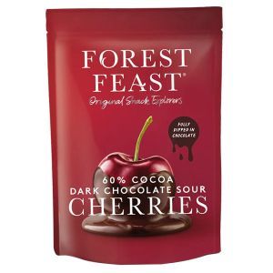 Forest Feast Dark Chocolate Sour Cherries 120g