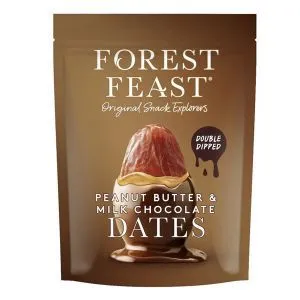 Forest Feast Peanut Butter & Milk Chocolate Dates 140g