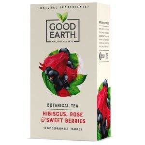 Good Earth Hibiscus Rose and Sweet Berries Tea 15 teabags