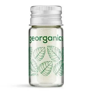 Georganics Charcoal Dental Floss Peppermint 50m