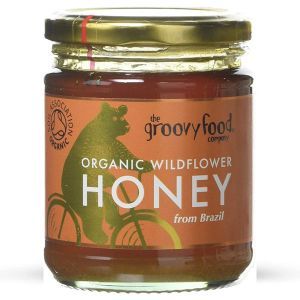 The Groovy Food Company Organic Brazilian Wildflower Honey 340g