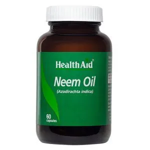 HealthAid Neem Oil 60 capsules