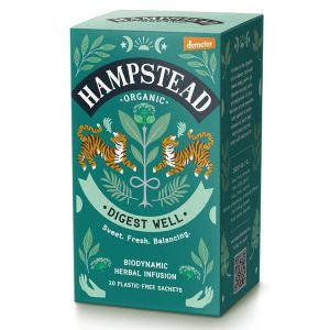 Hampstead Tea Organic & Biodynamic Digest Well Tea Bags 20 Sachets