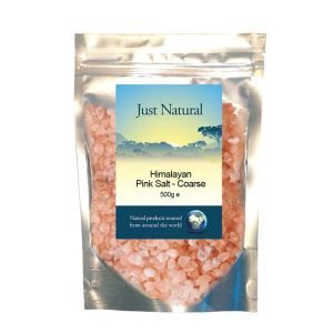 Just Naturals Himalayan Pink Salt Coarse 500g
