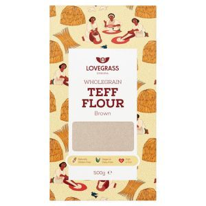 Lovegrass Brown Teff Flour 500g