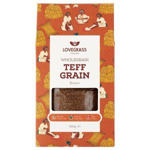 Lovegrass Brown Teff Grain 500g