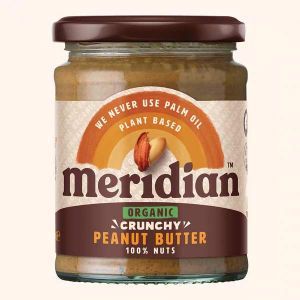 Meridian Organic Crunchy Peanut Butter 280g