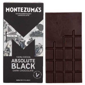 Montezumas Absolute Black 100% Cocoa Solids 90g