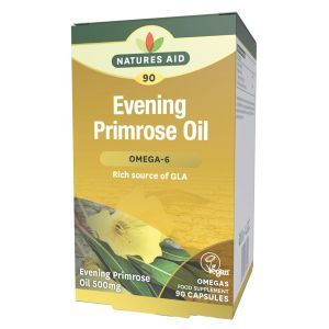 Natures Aid Evening Primrose Oil and Omega-6 500mg 90 capsules