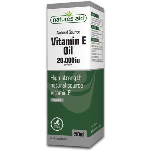 Natures Aid - Vitamin E Oil 20,000iu  High Strength 50ml