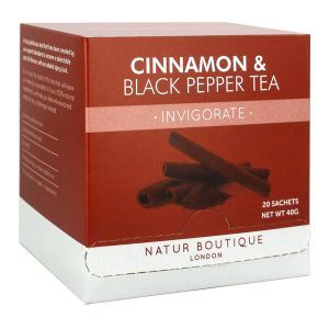 Natur Boutique Cinnamon & Black Pepper Tea 20 sachets