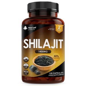 New Leaf Shilajit 1400mg 120 capsules