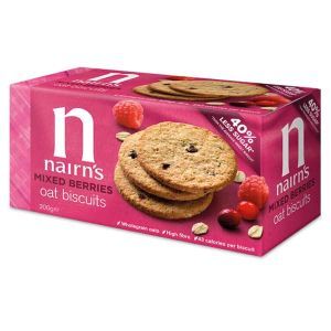 Nairn's Mixed Berry Oat Biscuits 200g