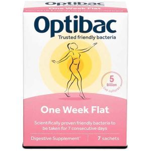 Optibac Probiotics 'One Week Flat' 7 Sachets
