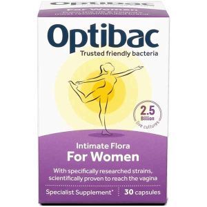Optibac Probiotics Intimate Flora For Women 30 Capsules