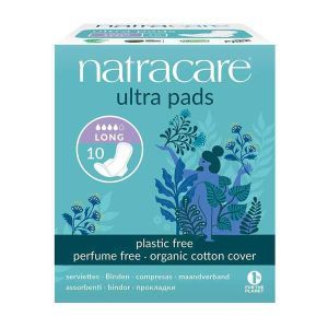 Natracare Natural Ultra Pads Long X 10 with Wings