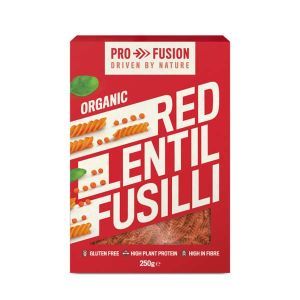 Profusion Organic Gluten-free Red Lentil Fusilli 250g