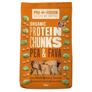 Profusion Organic Pea & Fava Protein Chunks 125g