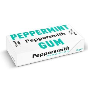 Peppersmith Peppermint Xylitol Gum 15g
